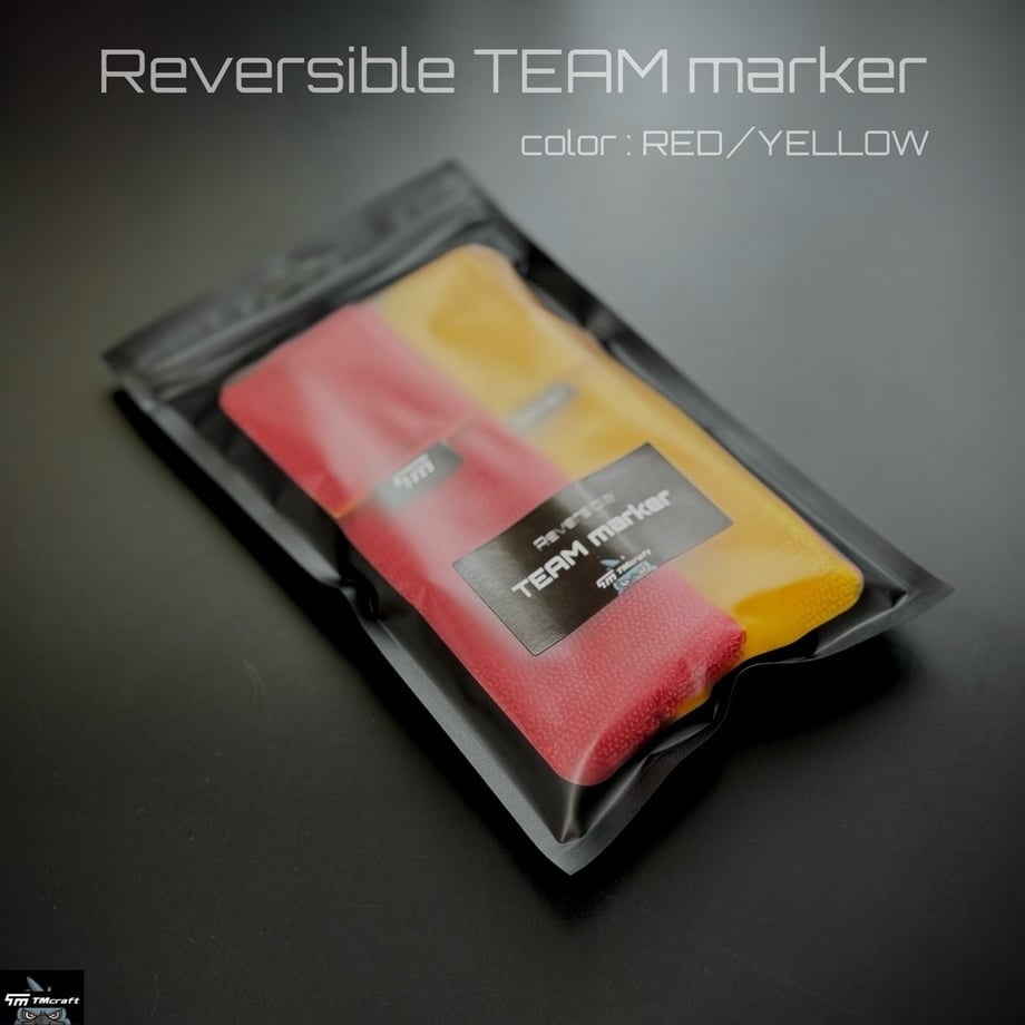 TM CRAFT Reversible TEAM marker ��С����֥� ������ޡ����� RED��YELLOW