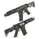 Ź5OFFݥEMG/GHK DDM4 PDW SBR CO2 ֥Хå饤ե CERAKOTE Black AR V3 2024 JP ver./DD Official Licensed