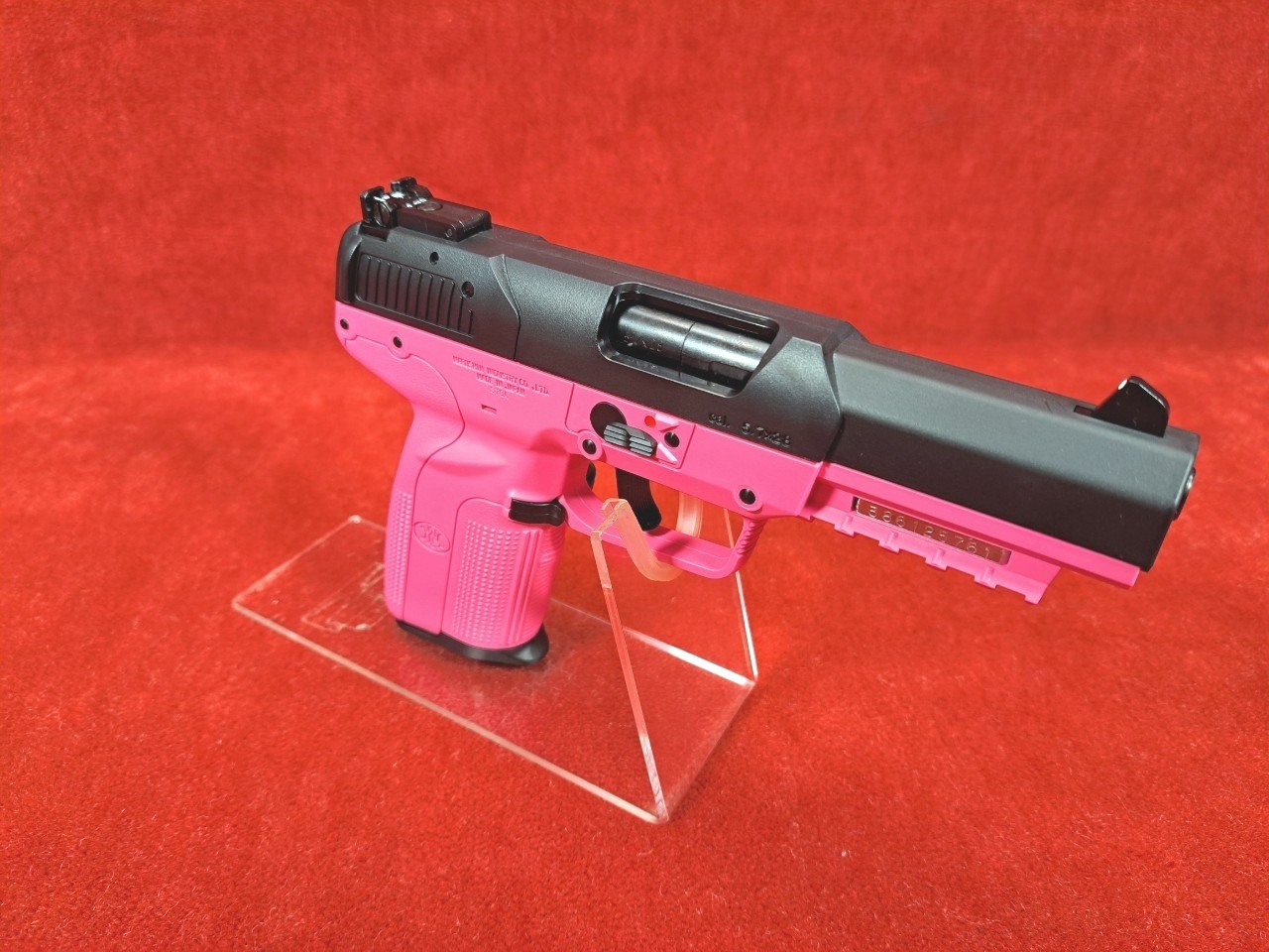 �ޥ륷�� FN Five-seveN 6mmBB CO2�֥����Хå� ��﫥ԥ��ȥ� VER.2 SHOCK PINK