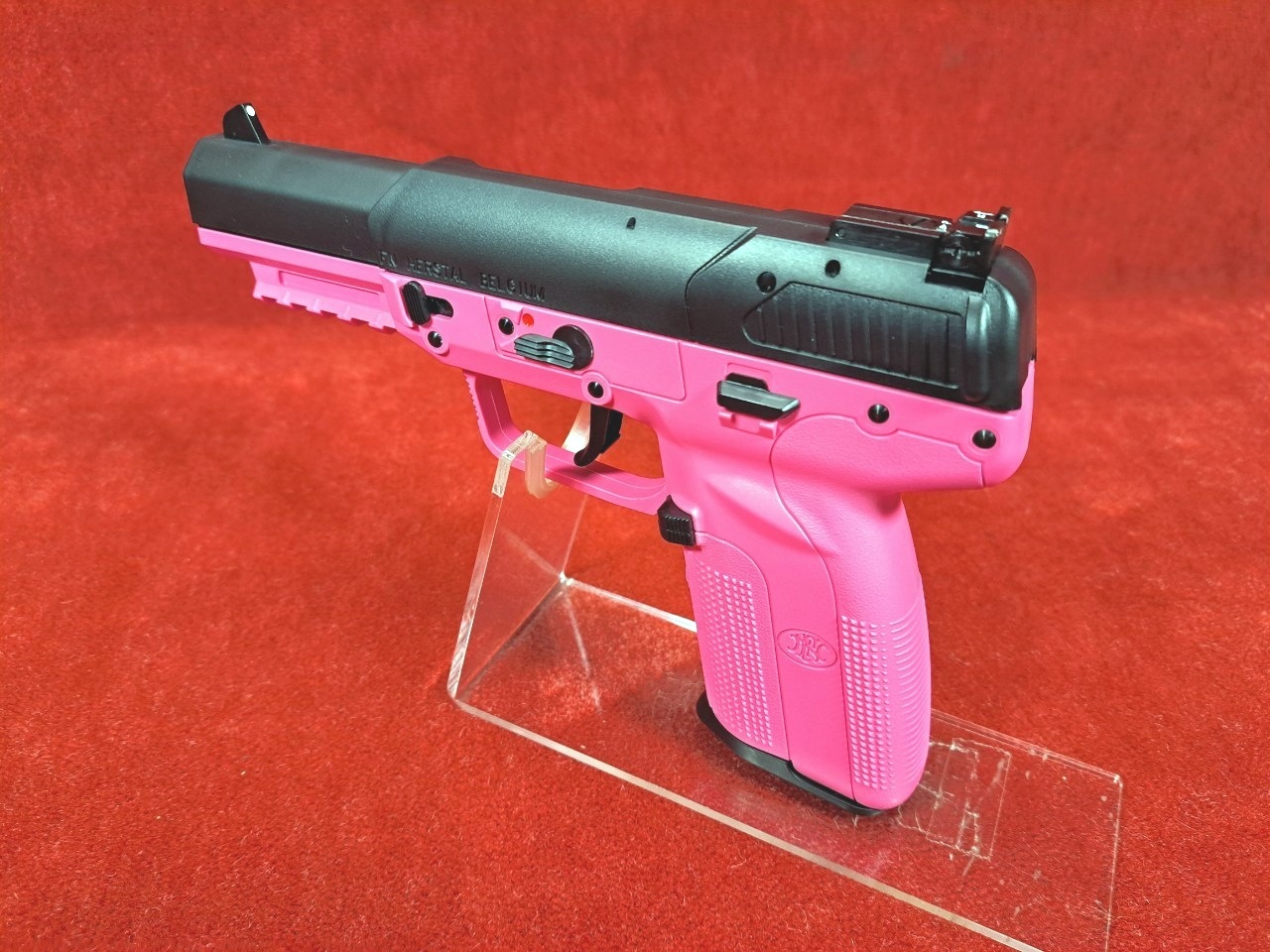 �ޥ륷�� FN Five-seveN 6mmBB CO2�֥����Хå� ��﫥ԥ��ȥ� VER.2 SHOCK PINK