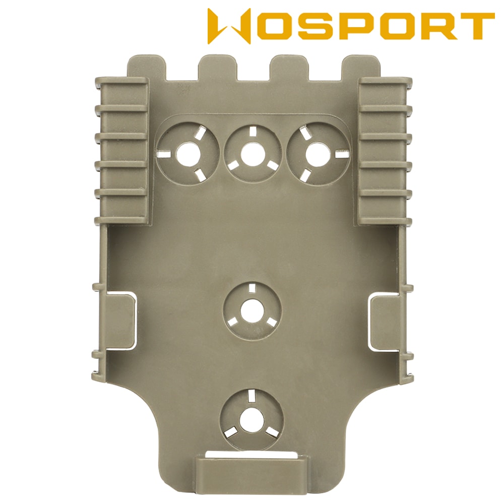 ��Ź������5��OFF�����ݥ��WOSPORT ���ե�����ɥ����� �����å����å� �١��� BK/TAN