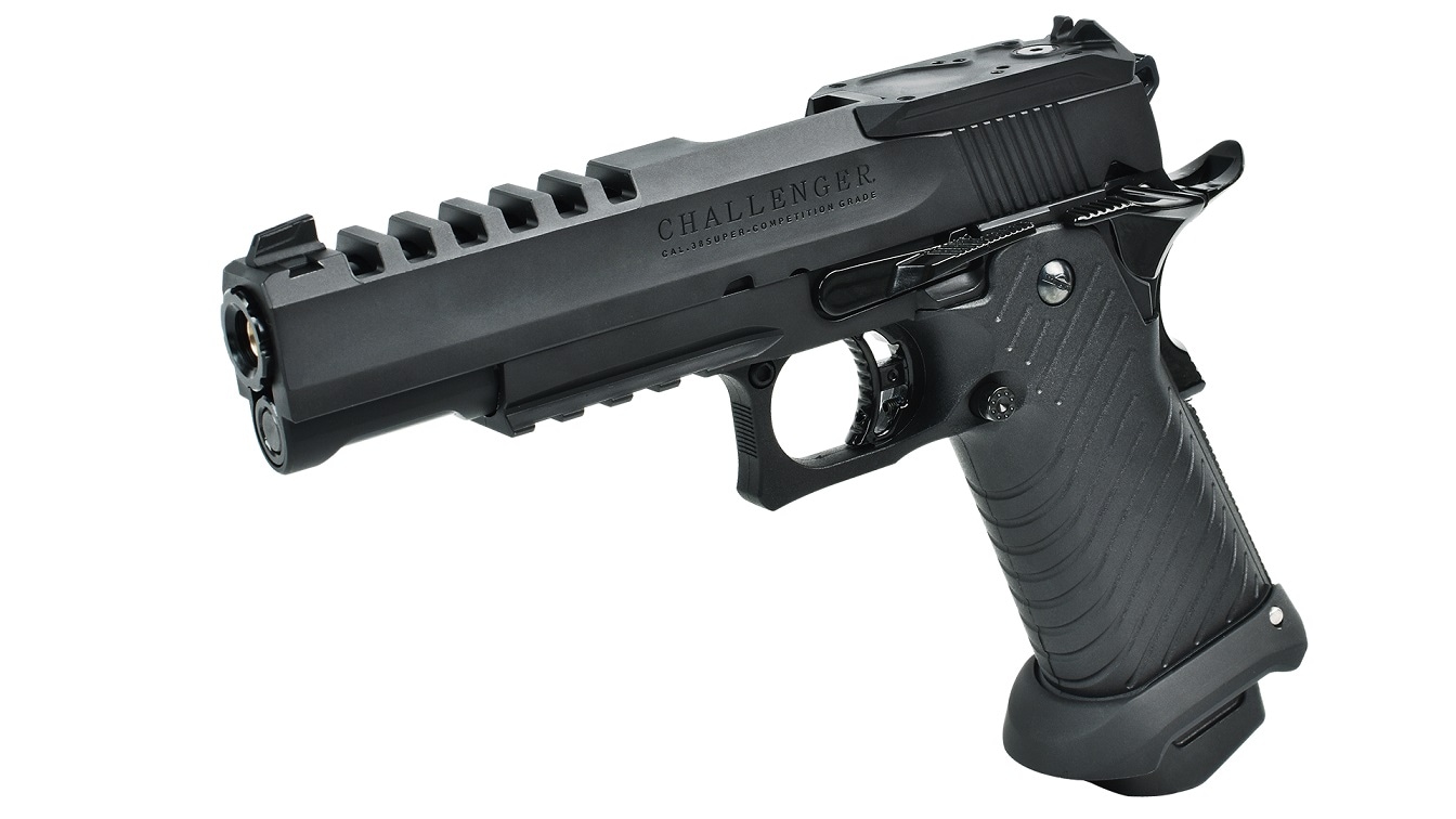 ��Ź������5��OFF�����ݥ��ICS Hi-Capa CHALLENGER Plastic Ver.BK �����֥����Хå�����ϥ������ �����󥸥㡼