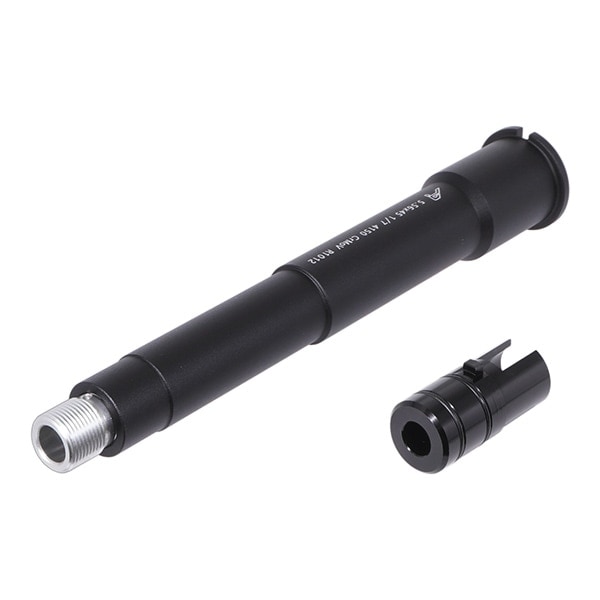 ��10��OFF�����ݥ������̵����IRON AIRSOFT �����CNC AERO ������ 7.5����� ���������Х�륻�å� �ޥ륤 M4 MWS GBB�� �֥�å�  IR-2202-U-MWSSET