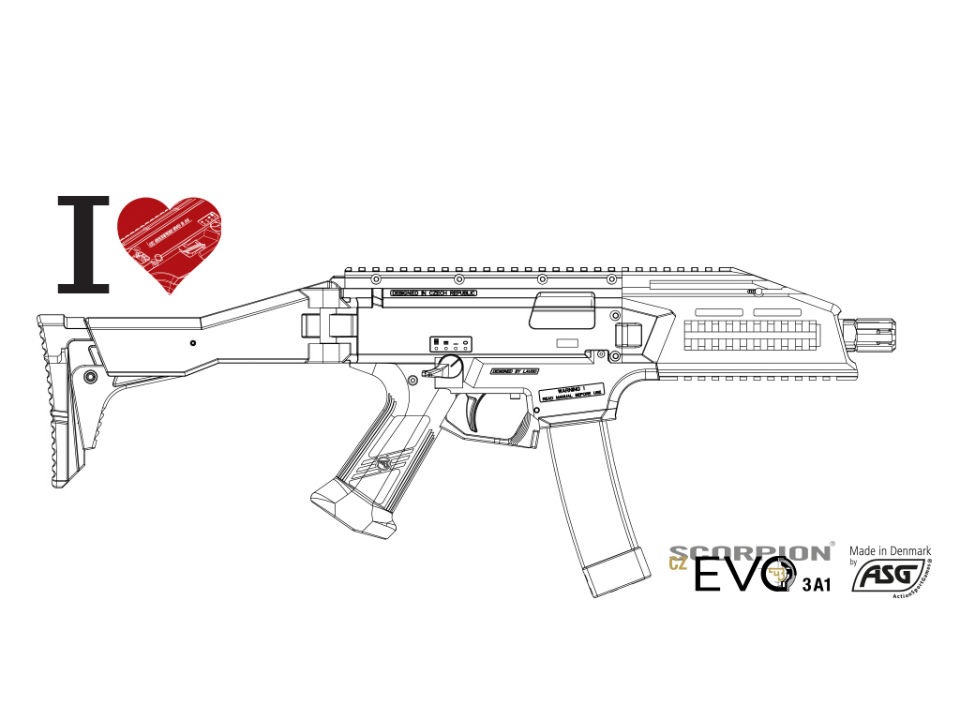 ASG �������ԥ��� CZ EVO3 A1 2nd����ư����