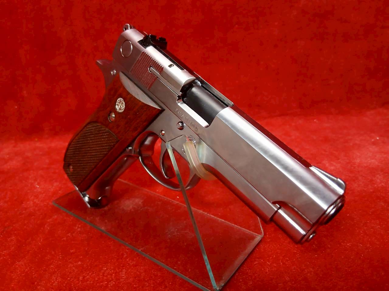 SPG規格　モデルガン　マルシン　S&W M39 モデルガン マルシン 発火型モデルガン S&W M39 シルバーABS 木製グリップ