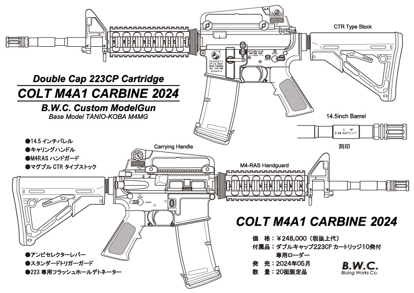 BWC 20 hakkagata ֥Хåǥ륬  M4A1ӥ 2024ǥ