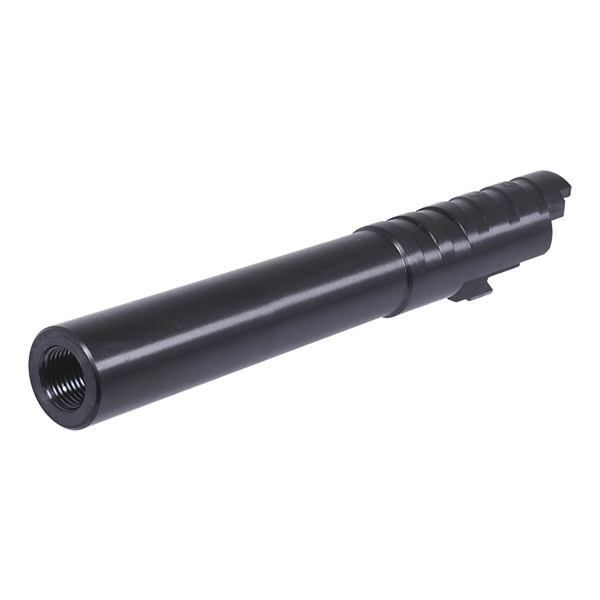 Gunsmith Bros SVP アウターバレル インフィニティ マルイ 5KU INFINITY SVP 45ACP タイプ 5.1インチ ステンレス アウターバレル