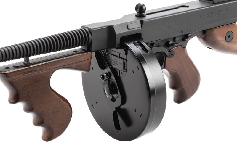 ��10��OFF�����ݥ������̵����EMG JAPAN KING ARMS ��ư���� Thompson M1928 Chicago  Real Wood �����������ץ饤����