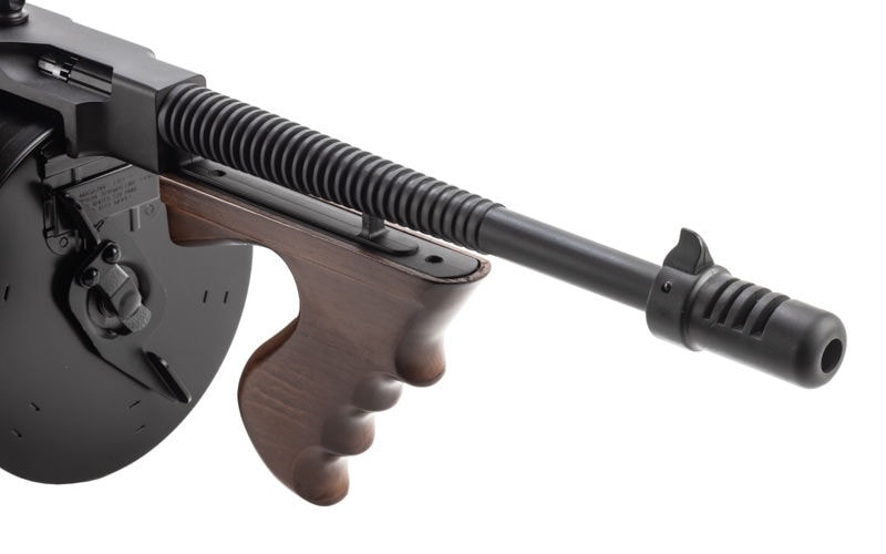 ��10��OFF�����ݥ������̵����EMG JAPAN KING ARMS ��ư���� Thompson M1928 Chicago  Real Wood �����������ץ饤����