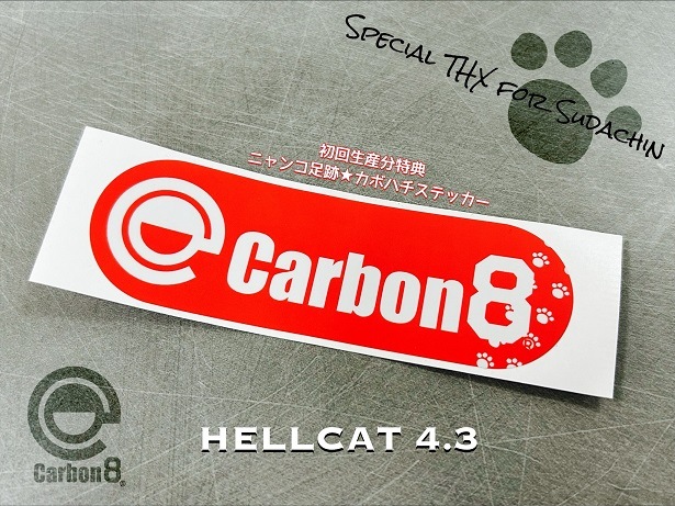 Ź5OFFݥۡ11ܺͽCarbon8 CO2֥Хå HELLCAT 4.3 إ륭å