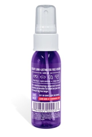 強力曇り止め NANO magic 1oz ANTI FOG SAFETY スプレータイプ ナノ