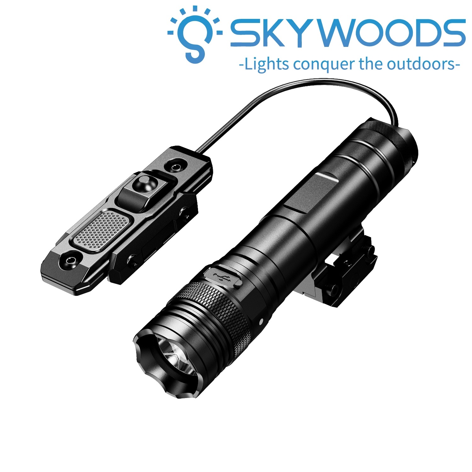 SKYWOODS RL1250 タクティカルフラッシュライト (539) | ライト