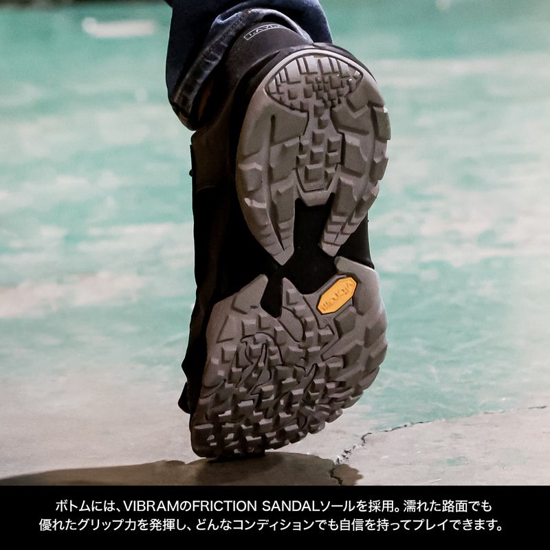 LayLax �� Danner ����ܥ��塼�� ATA-MIL U-BLACK Battle Style/�Хȥ륹������