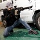 LayLax �� Danner ����ܥ��塼�� ATA-MIL U-BLACK Battle Style/�Хȥ륹������