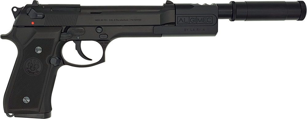 ��Ź������5��OFF�����ݥ�ۡ�ͽ���ʡۡ�2026ǯ8���������ͽ��ۥ��ʥ� ��ǥ륬�� Beretta 92FS Professional Comp Evolution 2 Heavy Weight ALL Black Model Gun with Suppressor 