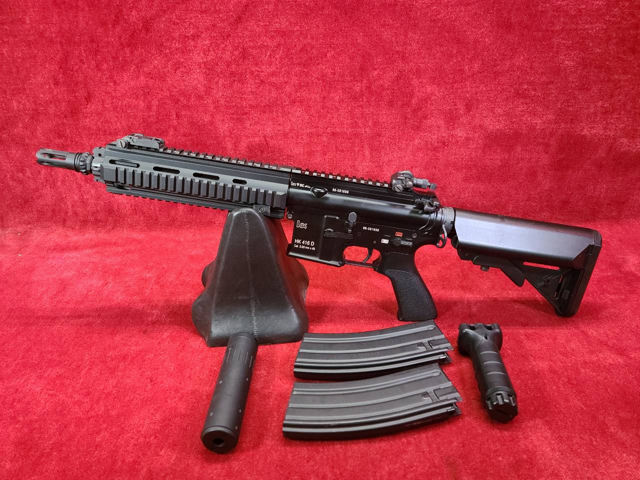 上物美品中古品】東京マルイ・次世代電動ガン DEVGRUカスタム HK416D