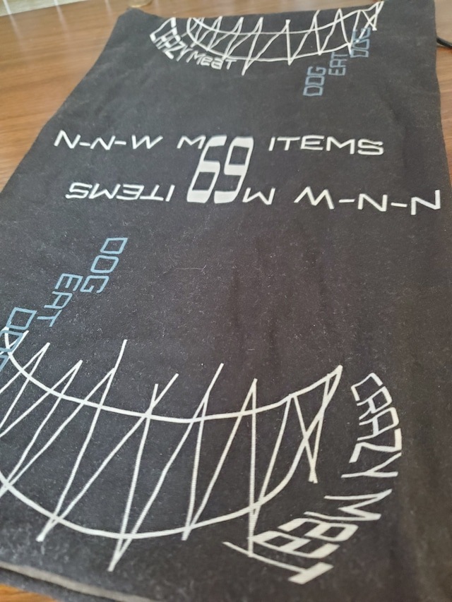 Ź5OFFݥCrazy meat Hoo rag MOUTH/DOG EAT DOG 쥤ߡȡա饰