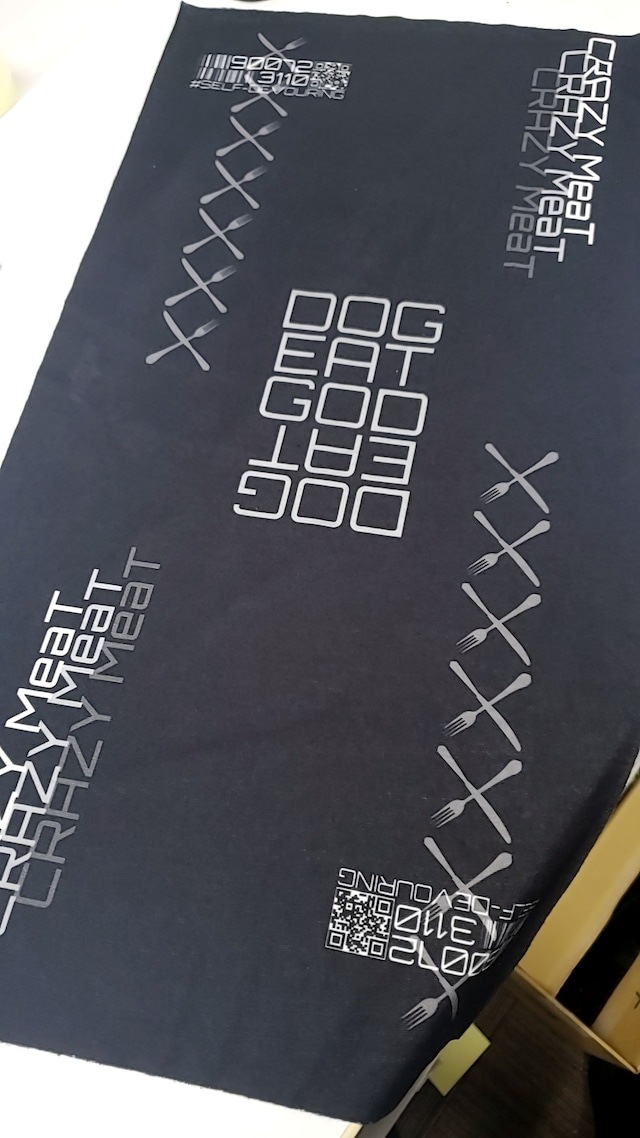 Ź5OFFݥCrazy meat Hoo rag MOUTH/DOG EAT DOG 쥤ߡȡա饰