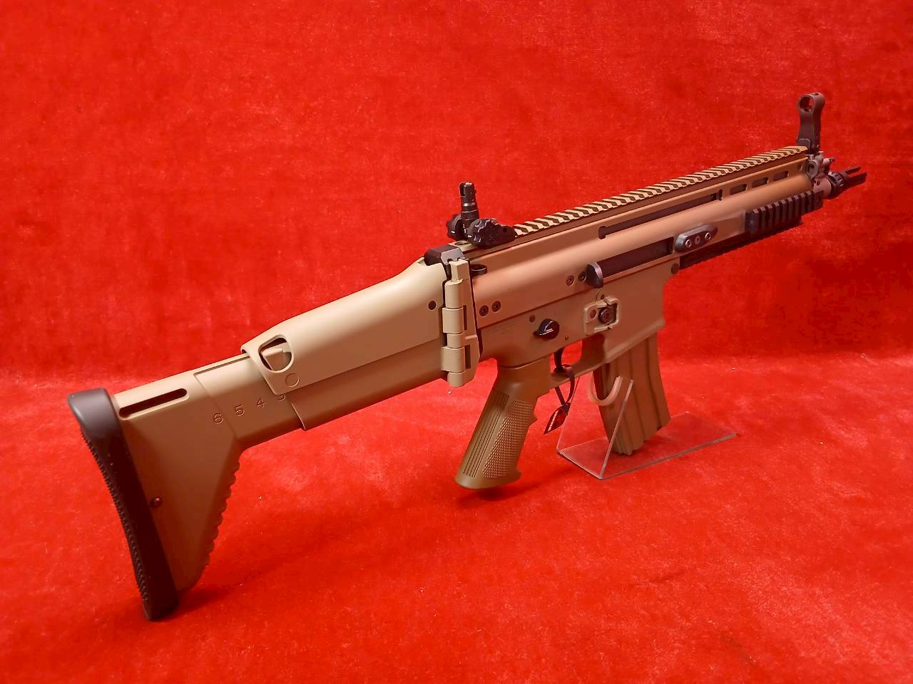 新品同様中古品】東京マルイ・次世代電動ガン SCAR-L CQC :FDE | 中古