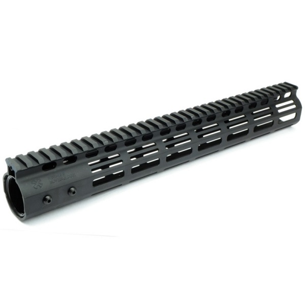 IRON AIRSOFT NOVESKEタイプ NSR 13.5inch M-LOKハンドガード BK MWS＆