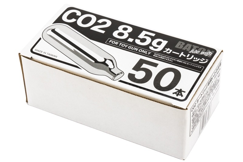 BATON airsoft CO2 8.5g �����ȥ�å� 50�ܥ��å�