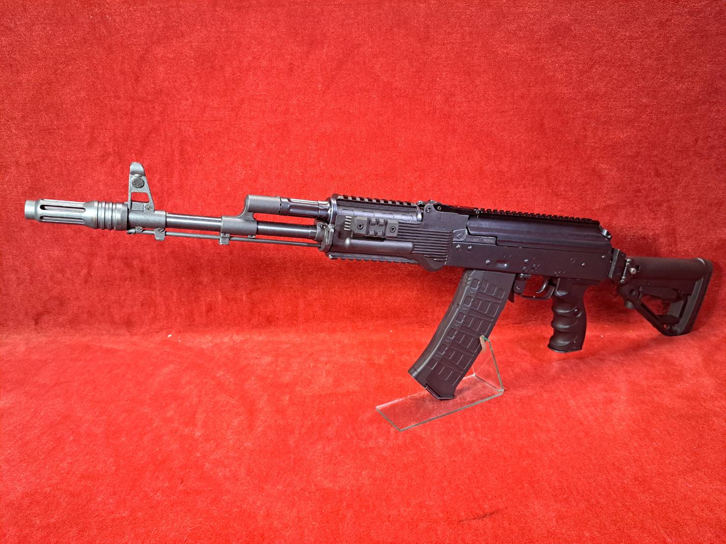 ��Ź������5��OFF�����ݥ��E&L 10��ǯ��ǰ AIRSOFT E-PLATINUM AK74M3 ASTER�ȹ� �ե�᥿����ư����