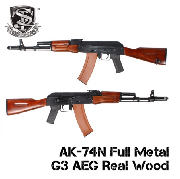 S&T 電子トリガー搭載 電動ガン S&T AK-74N フルメタルリアル