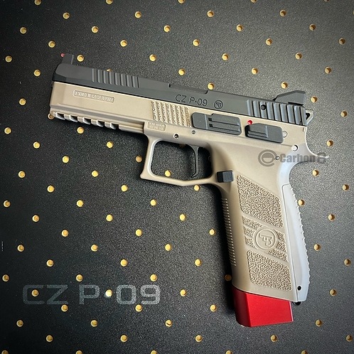 Carbon8 CZ P09���� SAO ���ȥ졼�ȡ��ȥꥬ�� BK/RED/SV