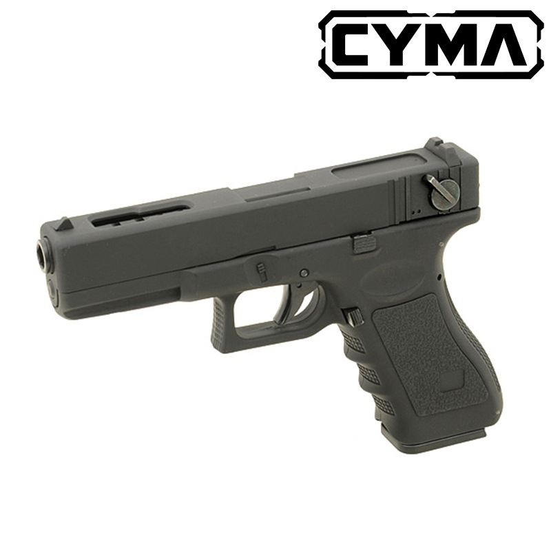 ��10��OFF�����ݥ������̵����CYMA Glock18C MOSFET ��ư�ϥ�ɥ��� BK �����å�18 G18C
