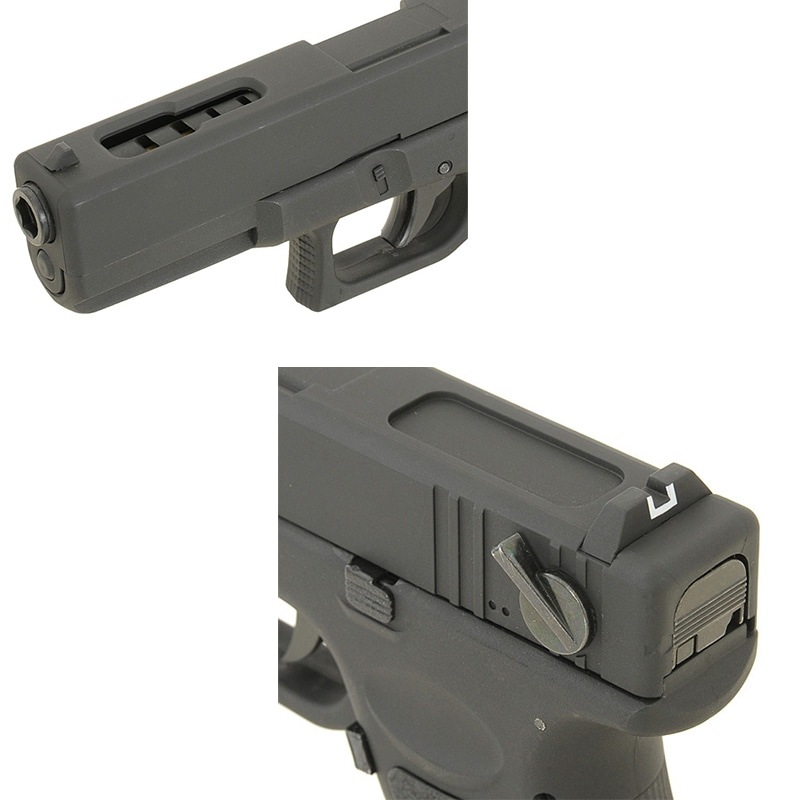 ��10��OFF�����ݥ������̵����CYMA Glock18C MOSFET ��ư�ϥ�ɥ��� BK �����å�18 G18C