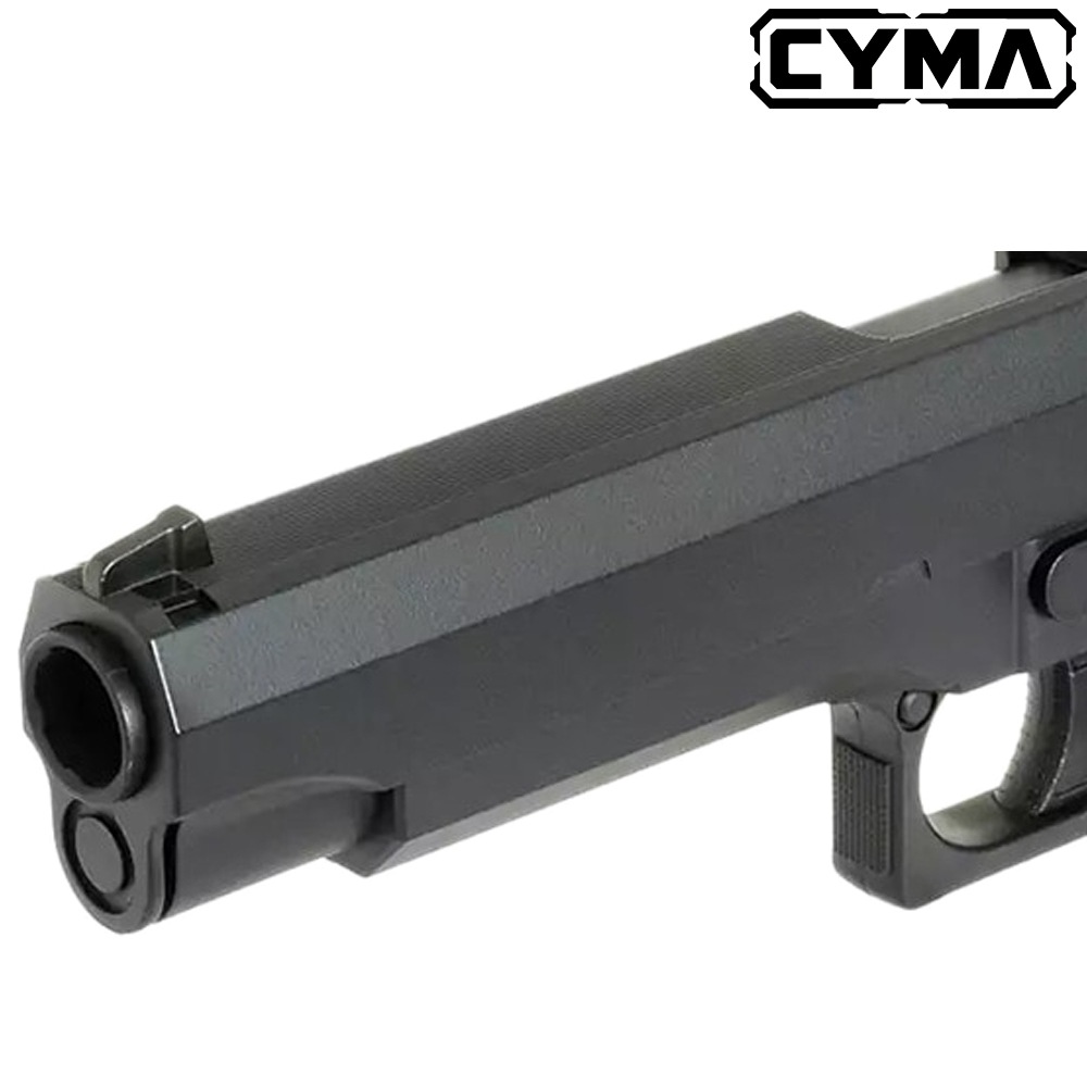 CYMA 18�аʾ��� Hi-Capa 5.1 MOSFET �᥿�륹�饤�� ��ư�ϥ�ɥ��� BK