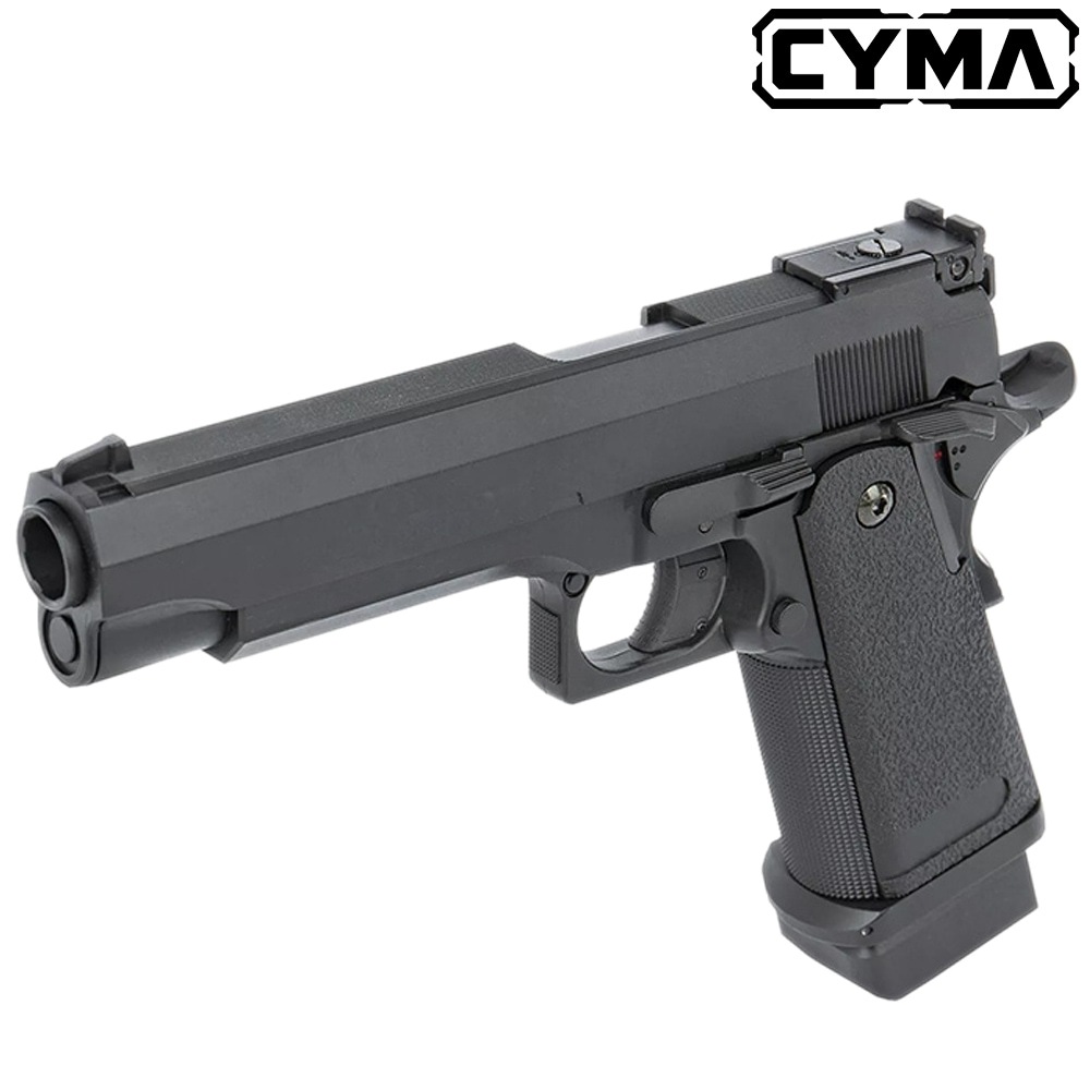 CYMA 18�аʾ��� Hi-Capa 5.1 MOSFET �᥿�륹�饤�� ��ư�ϥ�ɥ��� BK