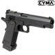 CYMA 18�аʾ��� Hi-Capa 5.1 MOSFET �᥿�륹�饤�� ��ư�ϥ�ɥ��� BK