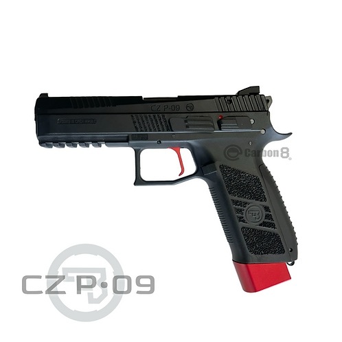 Carbon8 CZ P09���� ����ߥ˥��ࡦ�ޥ��Х�ѡ� BK/RED/SV