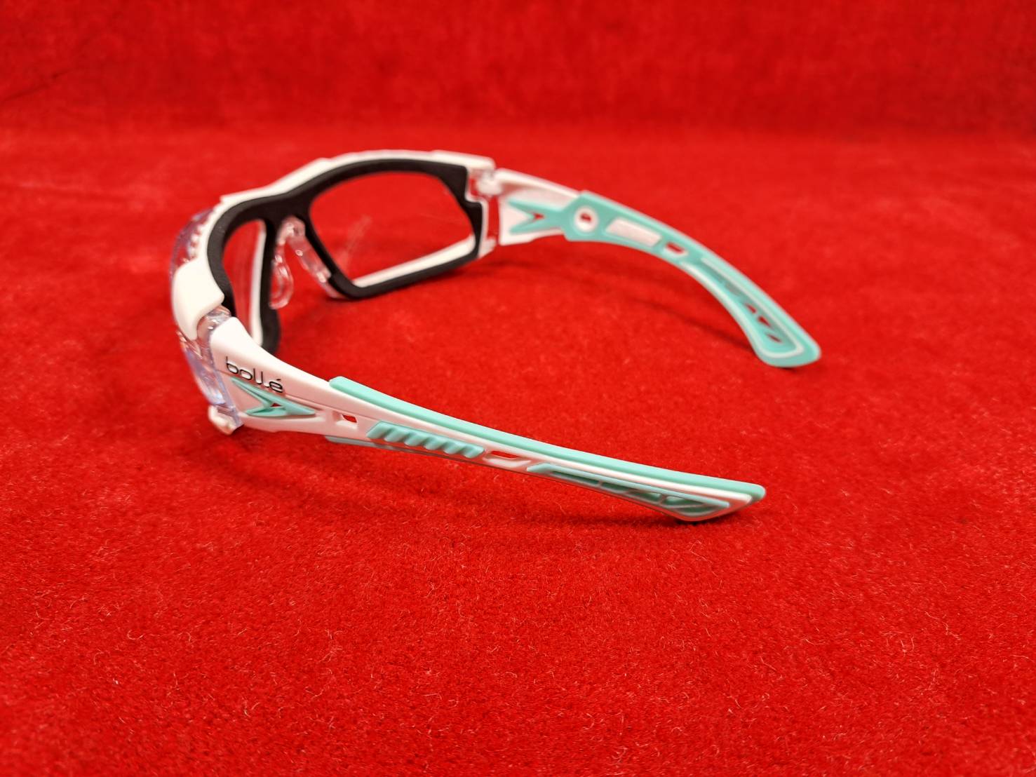 ��Ź������5��OFF�����ݥ�ۡڸ����ʡ� BOLLE RUSH+ �������� �ۥ磻�ȥ������åȥ��å� BLUE/PINK/MINT �ܥ졼 �����ƥ����르������