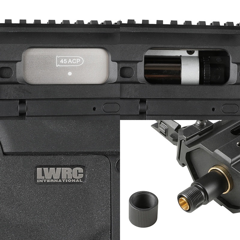 ��10��OFF�����ݥ������̵����DE Airsoft LWRCI SMG-45 AEG ���ݡ��ĥ饤��  �Żҥȥꥬ�����/UTR���꡼�� ���󥱡�����