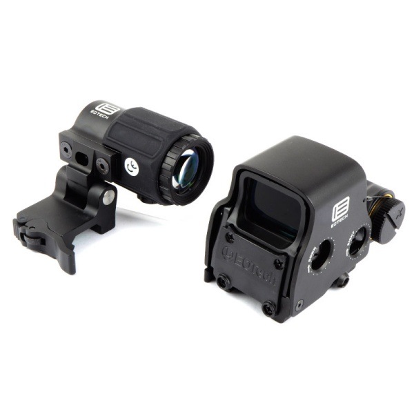 ��Ź������5��OFF�����ݥ��EoTech XPS-3 ������ �ɥåȥ����� �� G43 STS ������ 3X �ޥ��˥ե����� ���å� �֥�å�(497��