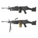 ��10��OFF�����ݥ������̵���ۡ��緿�����ء�WELL PRO M249 SAW LMG �饤�ȥޥ��󥬥� ��ư���� �ĥ���⡼�������/����/3�С�����/�������Ż�����