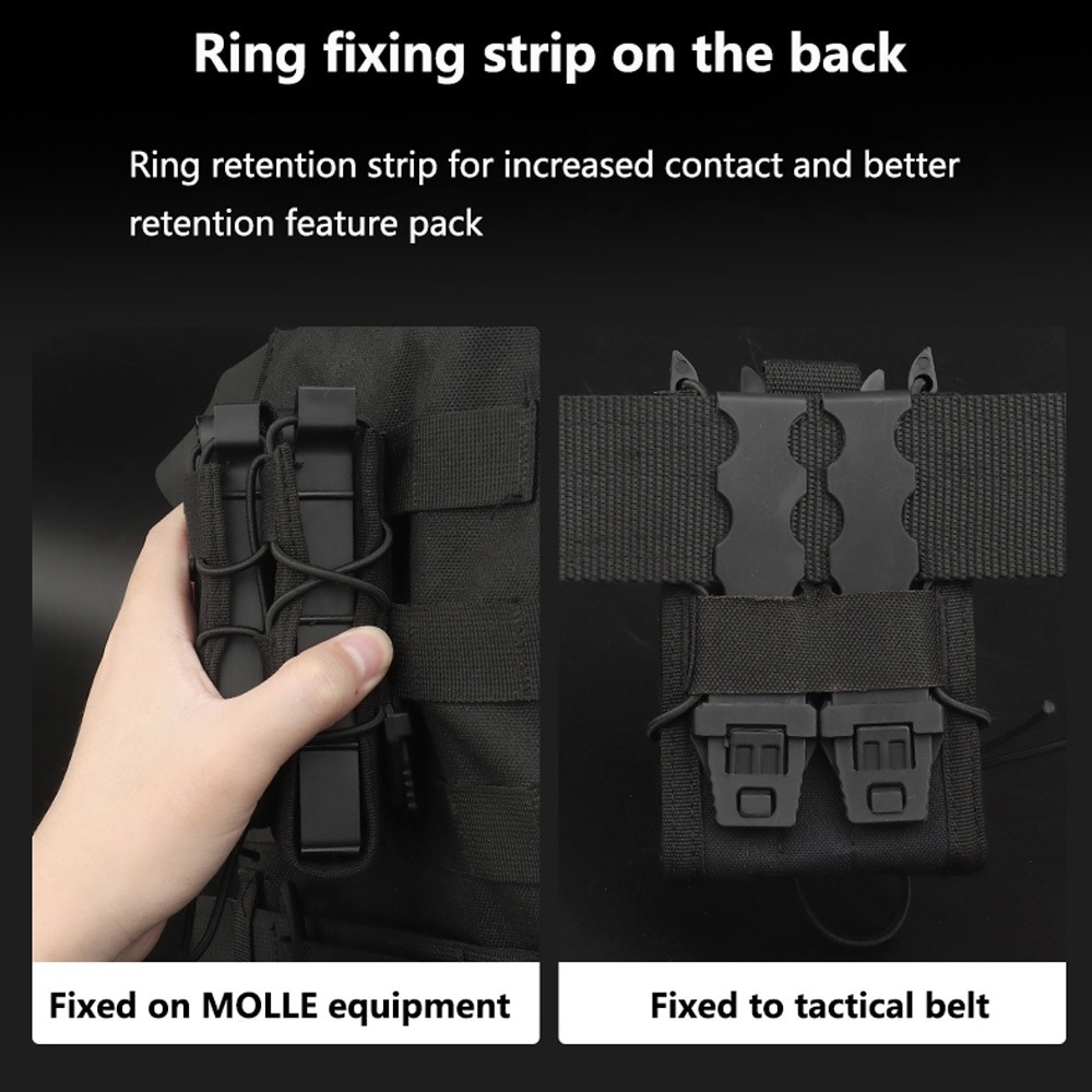 ��10��OFF�����ݥ������̵����High Speed Gear TACO������ 5.56��9mm TWIN �ޥ�����ݡ��� BK/CB/MCBK/RG/WG