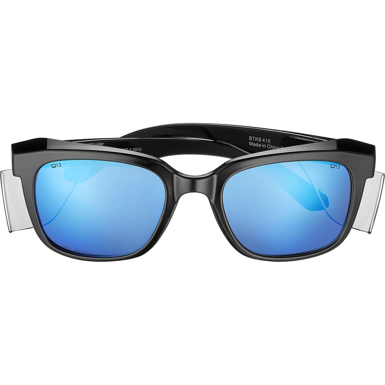 Bolle �ܥ졼 STKS �֥�å��ե졼�� ���Х�ȥߥ顼 �и���� BLACK FRAME COBALT MIRROR POLARIZED LENS STK41N51A