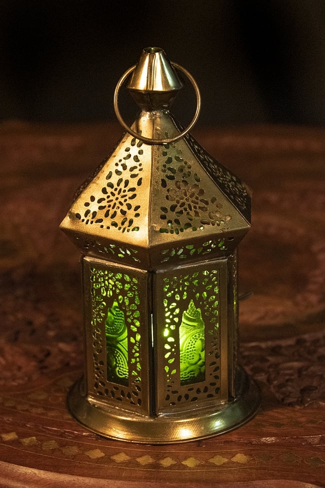 Moroccan style Openwork LED Candle Lantern