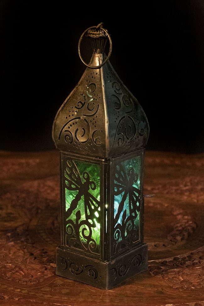 Moroccan style Openwork LED Candle Lantern