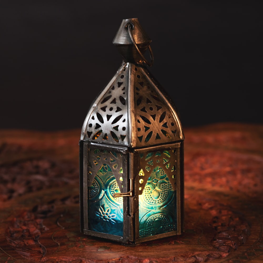 Moroccan style Openwork LED Candle Lantern
