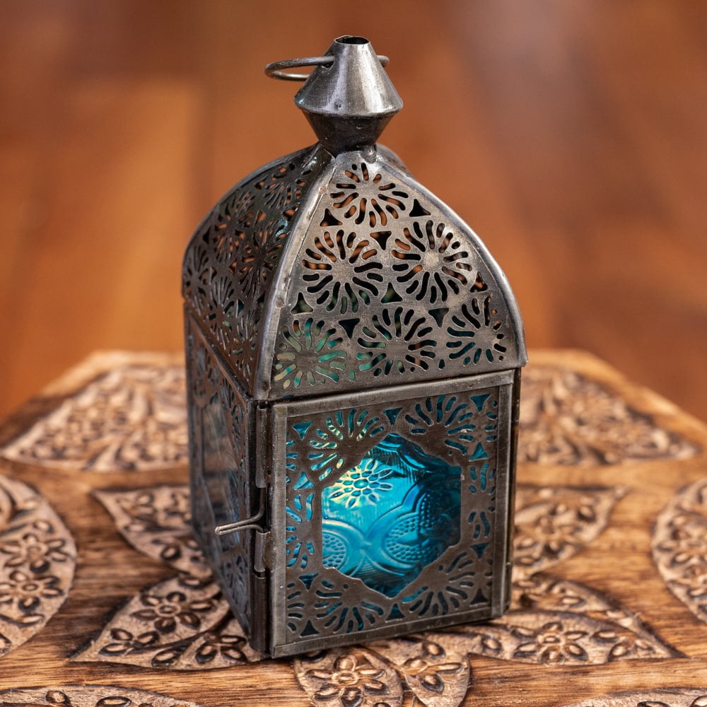Moroccan style Openwork LED Candle Lantern