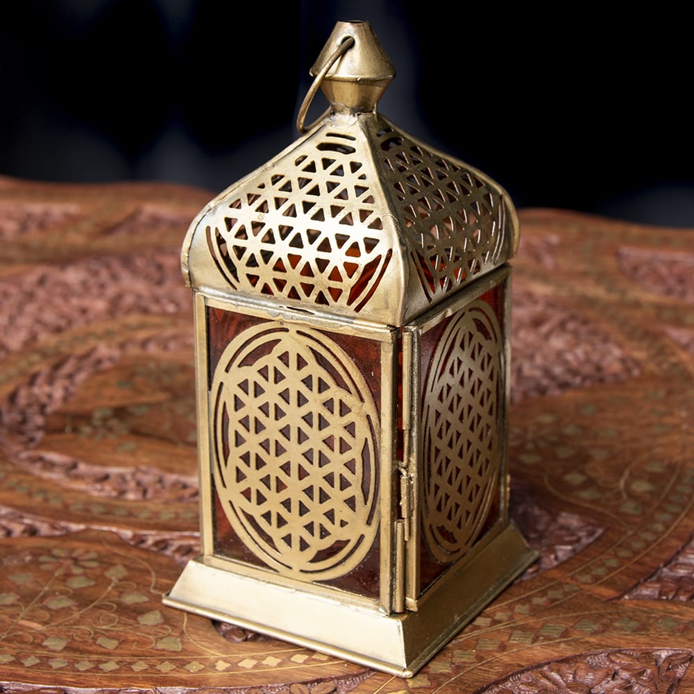 Moroccan style Openwork LED Candle Lantern