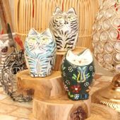 Kashmiri Paper Mache Cats
