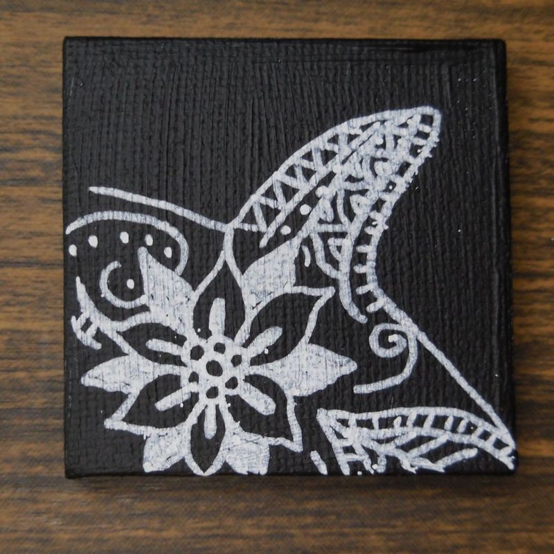 DOLPHIN　作：美彩都　Acrylic Painting Art campus