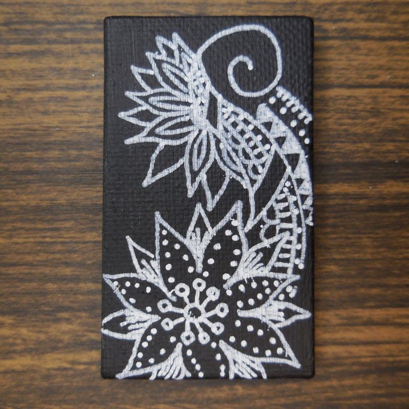 恋　作：美彩都　Acrylic Painting Art campus