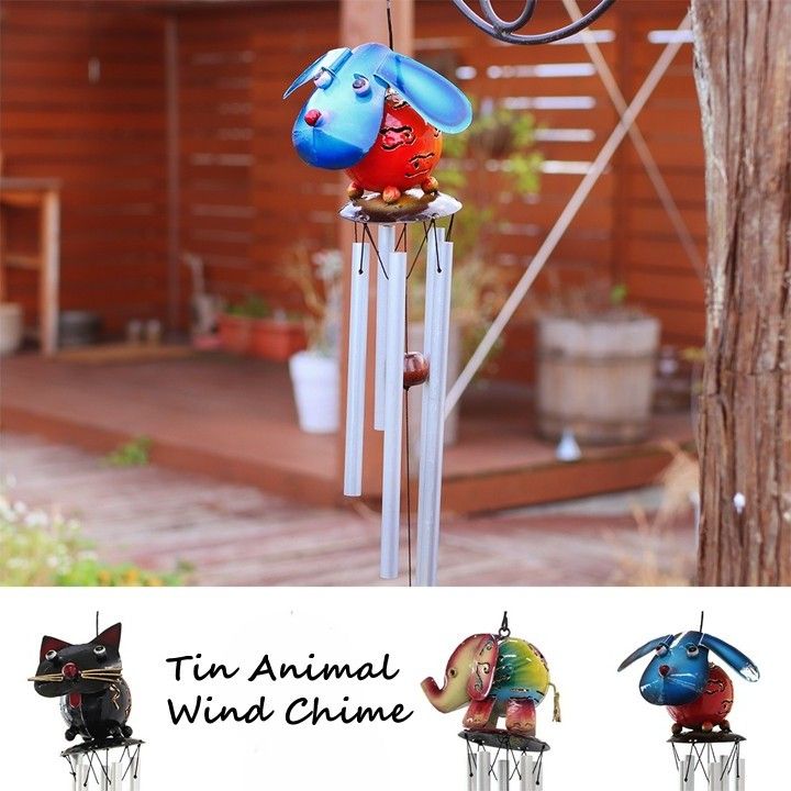 Tin Animal Wind Chime