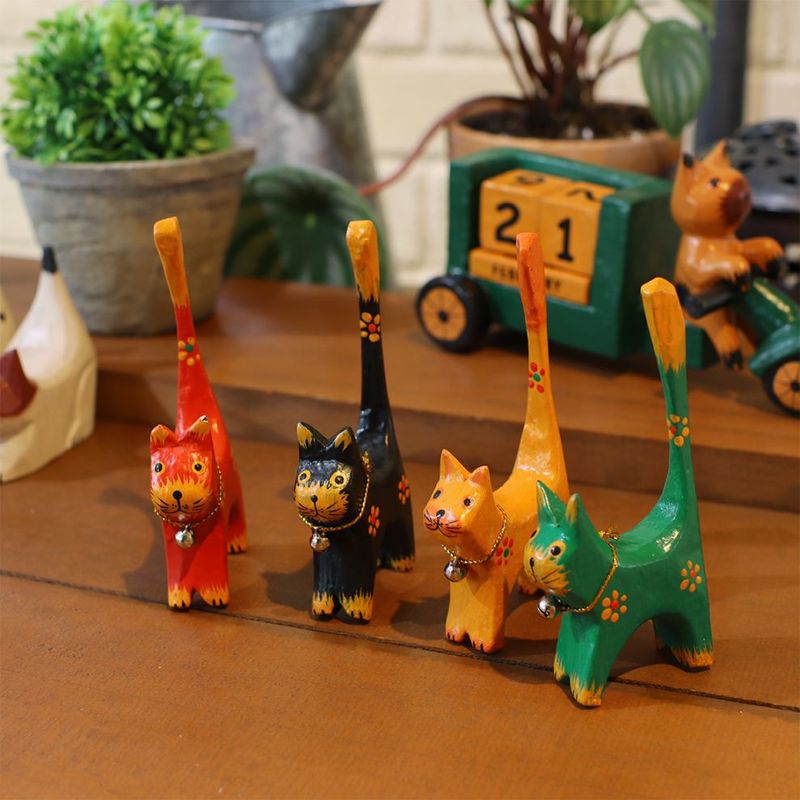 ロング テイル キャット　4匹セット